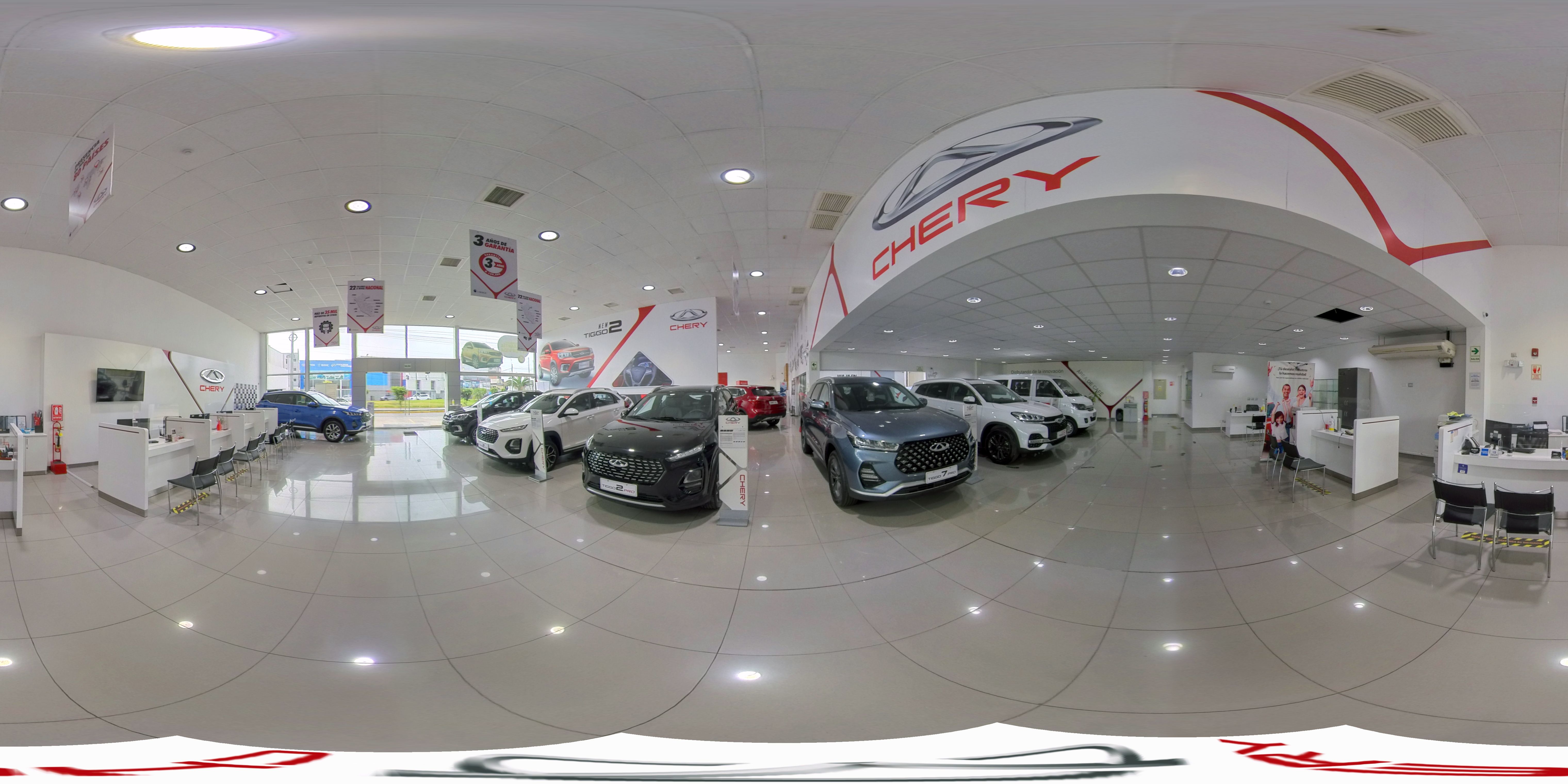 Dealer cabinet chery